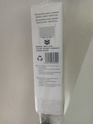 Mosquitera enrollable - Recortable