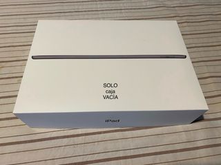 Caja iPad - SOLO caja VACIA