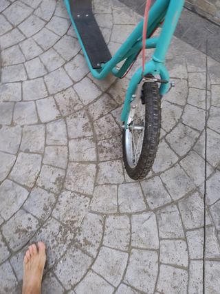 Patinete Vintage Azul