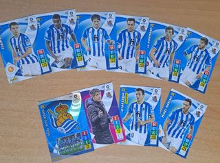 Cartas Panini Real Sociedad temporada 2021-2022