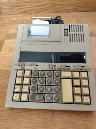 Olivetti Logos 49 - Calculadora vintage