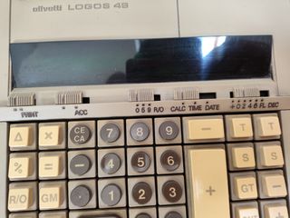 Olivetti Logos 49 - Calculadora vintage