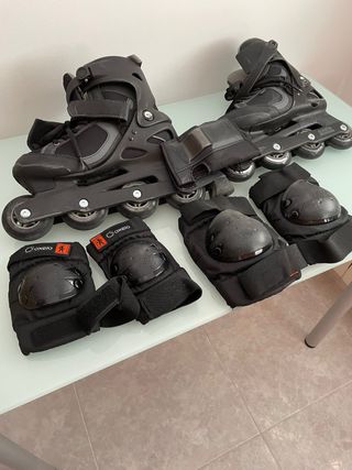 Patines Oxelo + protecciones