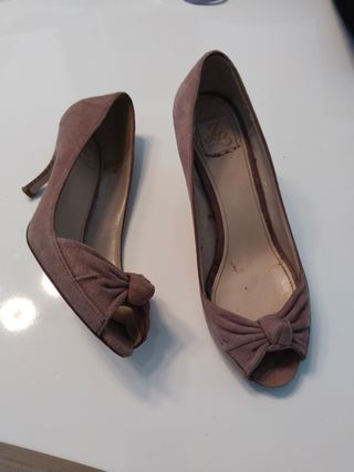 Zapatos Zara rosa palo