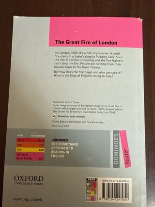 The Great Fire of London: Starter Level: 250-Wo...