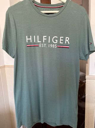 Camiseta Tommy Hilfiger Verde Oliva - Talla S