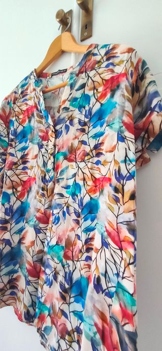 Blusa CashewFlowr multicolor