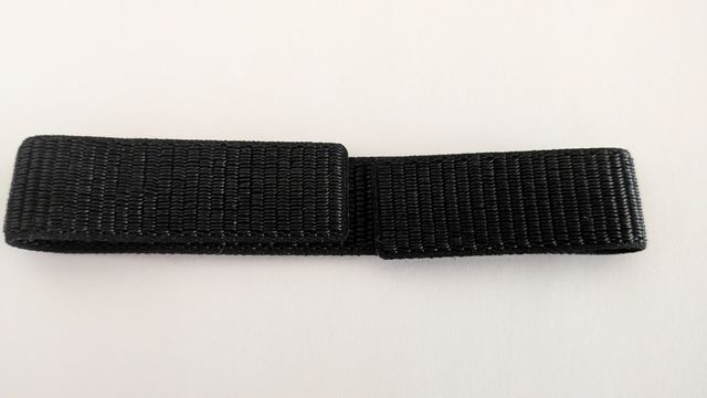 Correa Velcro Negra 22mm ..Nueva .