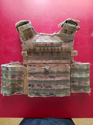 Chaleco táctico airsoft usado
