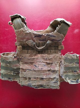 Chaleco táctico airsoft usado