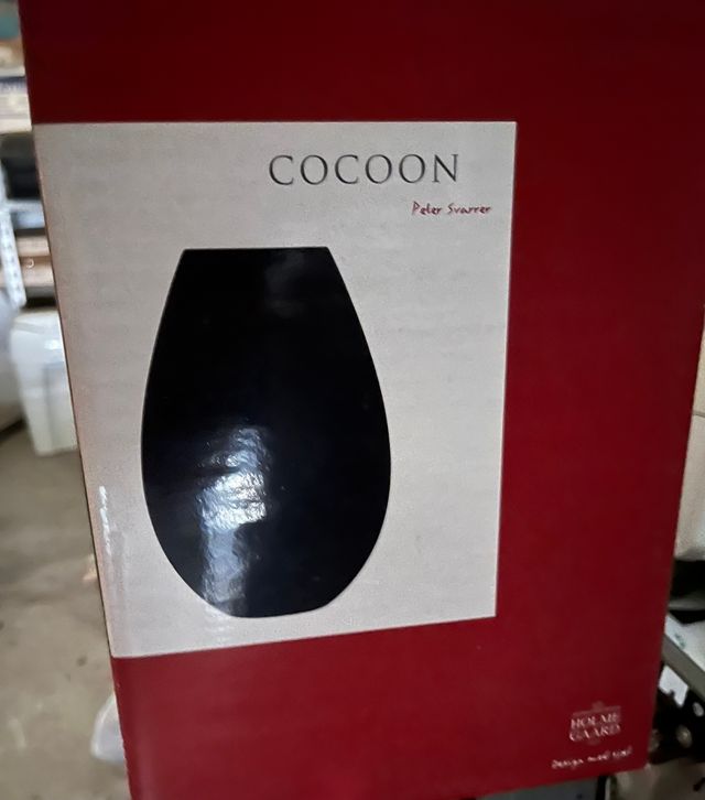 Jarrón Holmegaard negro