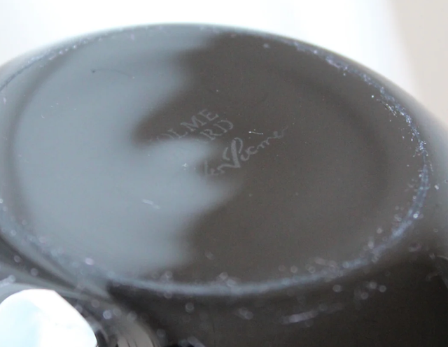 Jarrón Holmegaard negro