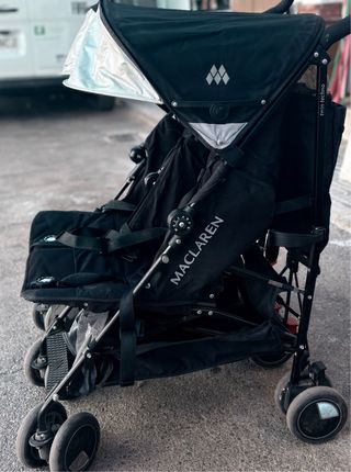 carro gemelar silleta