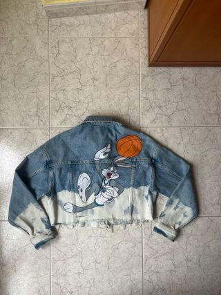 Cazadora vaquera edicion space jam
