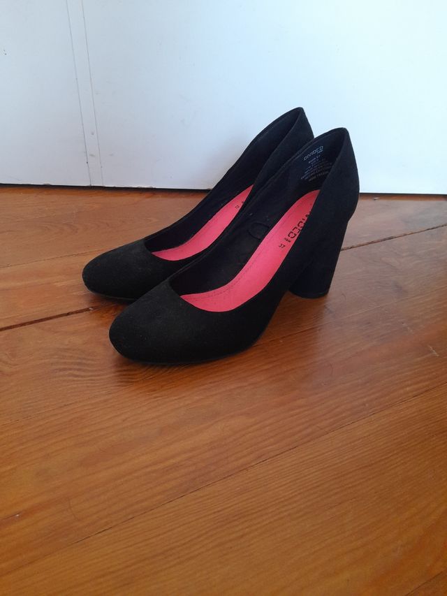 Tacones negros Divided H&M 37
