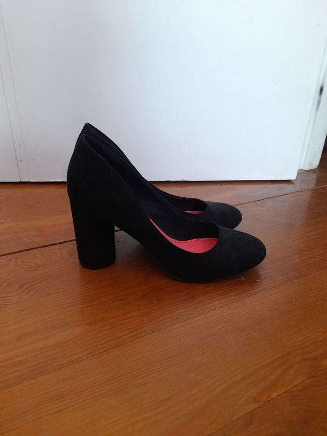 Tacones negros Divided H&M 37