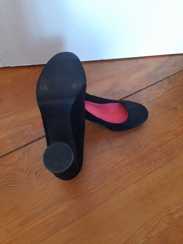 Tacones negros Divided H&M 37