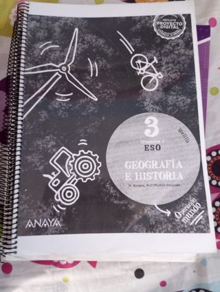 Libros de 3 de la eso IES Leopoldo Queipo ❗❗
