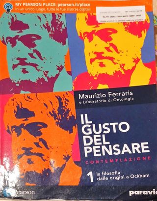 IL GUSTO DEL PENSARE 1-la filosofia dalle origi...