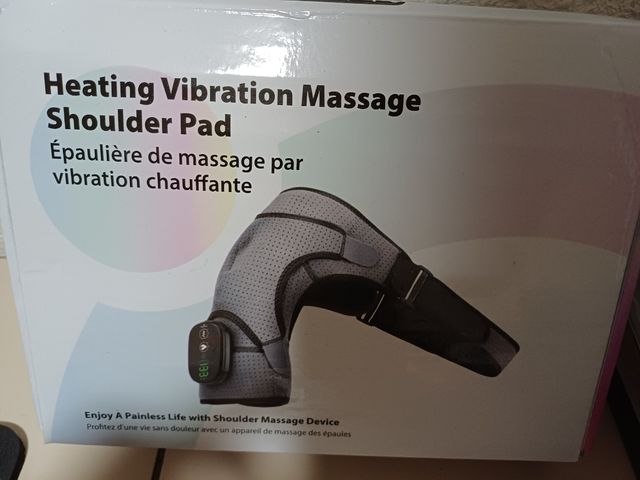 Masajeador de hombro con calor-Vibración