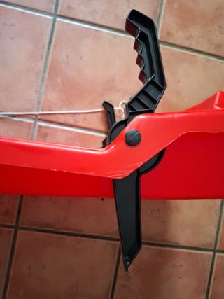 Trineo rojo infantil