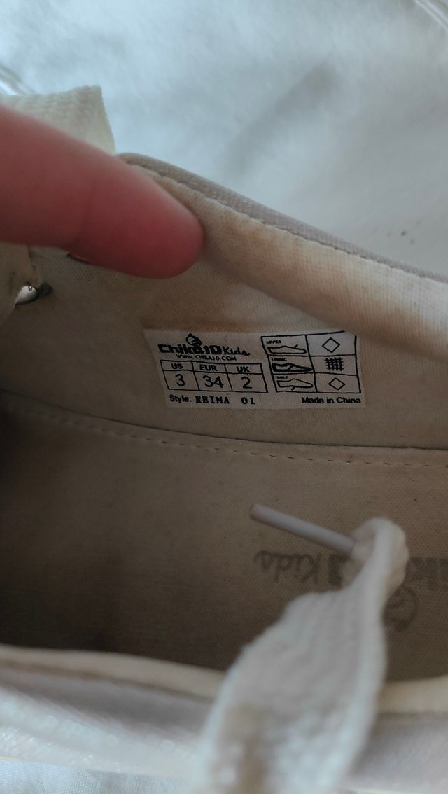 Zapatillas Chica10 Kids - Beige