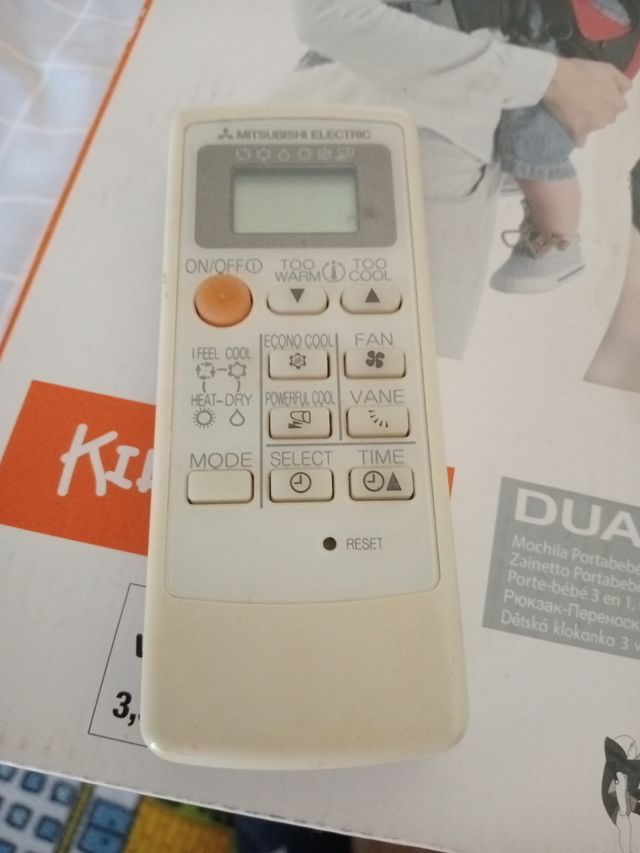 Mando Mitsubishi Aire Acondicionado