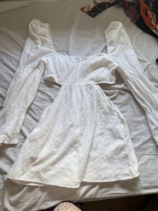 Vestido blanco Boohoo verano