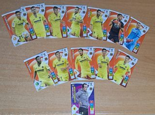 Cartas cromos Villarreal CF