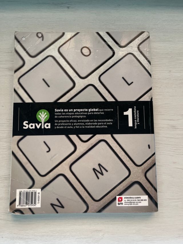 Lengua castellana y literatura. 1 ESO. Savia
