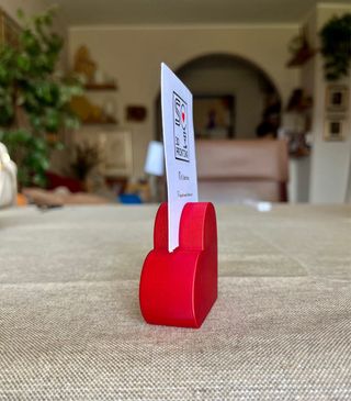Portafoto cuore rosso - Stampa 3D