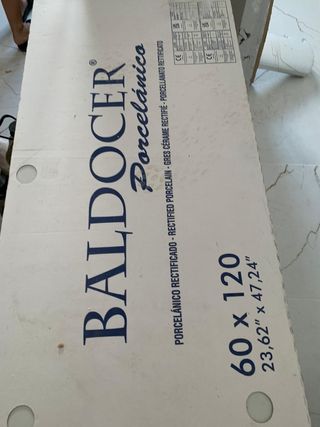 Suelo Baldocer Porcelánico 60x120