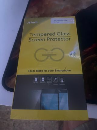 Protector Cristal Templado JETech iPhone 7/8 Plus