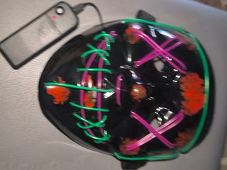 Maschera LED Halloween