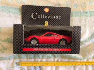 Coche Ferrari Dino De Shell De Colección - Nuevo