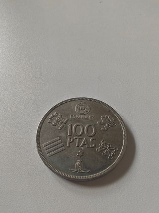 Monedas antiguas España Franco, España 82, pesetas