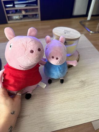Peluches Peppa Pig - 2 unidades