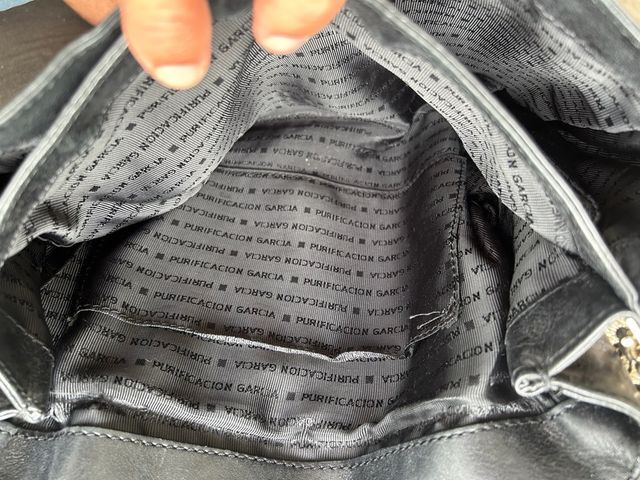 Bolso Purificación García - Piel negra