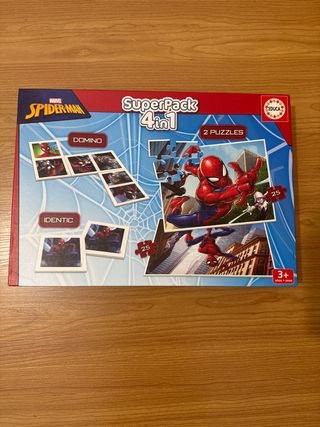Puzzle Spiderman 4 en 1