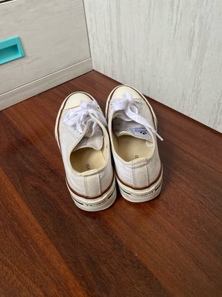 Zapatillas blancas plataforma