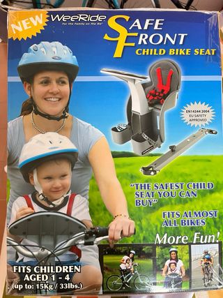 Silla bicicleta Weeride Safe Front (1-4 años)