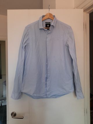 Camisa G-Star azul, talla M