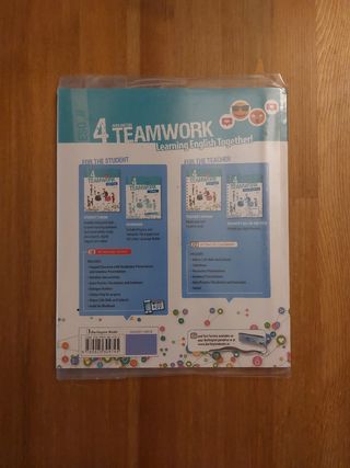 Libro escolar de inglés. Burlington Teamwork 4 ESO
