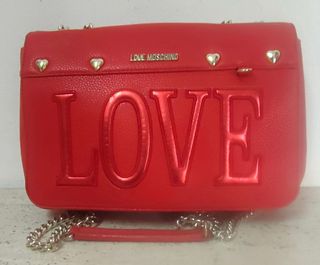 Bolso Love Moschino rojo
