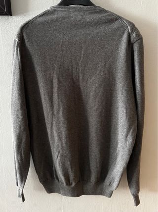 Jersey Massimo Dutti gris - Hombre
