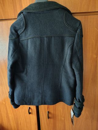 Chaquetón mujer Pepe Jeans azul marino - Talla L