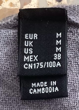 Jersey Pedro del Hierro M - Gris