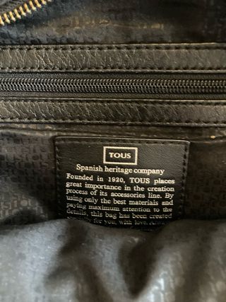 Bolso Tous bandolera negro