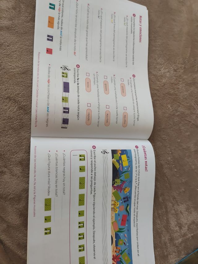 Cuaderno Música y Danza 2º Primaria