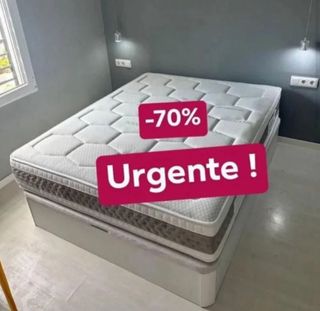 Colchón + canapé -70% ¡Urgente!